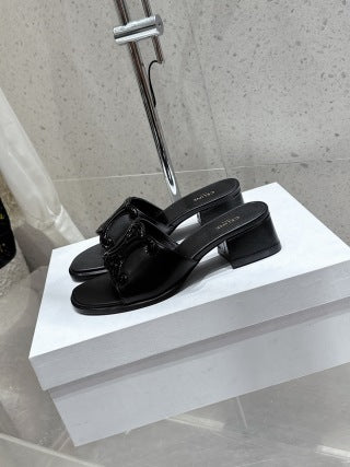 CL 26 Clémence Mules 30mm Patent Leather 763141