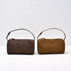 The Row 90's Bag 19cm in Suede