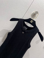 CC 25 Patterned Knitted Vest
