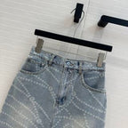 CC Denim Set Blue Cotton