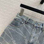 CC Denim Set Blue Cotton