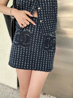 CC 25 Denim Set Blue Cotton