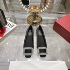 Bell Viv 25 Pumps Black Imported Silk 300731