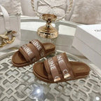 CL 26 Pitea Sandals Jacquard Cotton Fabric Leather 736580