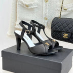 CC 2026 Peep-Toe Sandals 100 Sheepskin