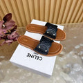 CL 26 Triomphe Slide Sandals Leather 749443