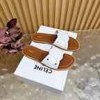 CL 26 Triomphe Slide Sandals Leather 749443