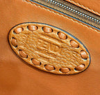 BAGUETTE 27CM TAN CALFSKIN SILVER HARDWARE