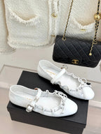 CC 2026   Bow Tie Ballet Flat Sheepskin
