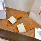 CD 26s Dway Sandals Canvas Sheepskin 685355