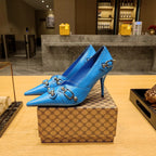 Balenciaga 26s High Heel Pump 90   Leather