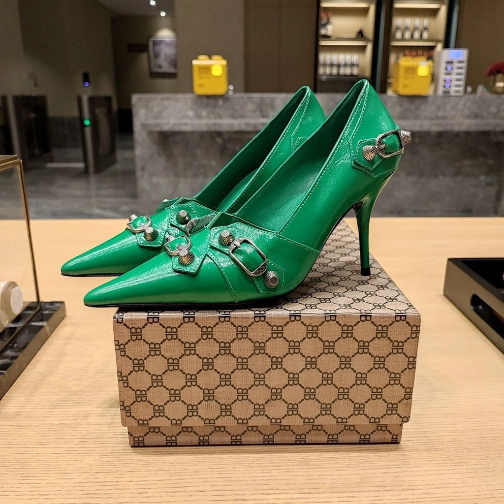 Balenciaga 26s High Heel Pump 90   Leather