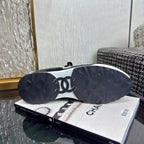 Chanel 2025 Sneaker Black mix White Cowhite & Suede 507458