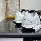 Chanel 2025 Sneaker White Cowhite & Suede 507459