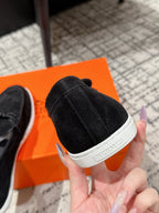 HM 25 Mocassim lgnacio Loafer Black Cowhide 377583