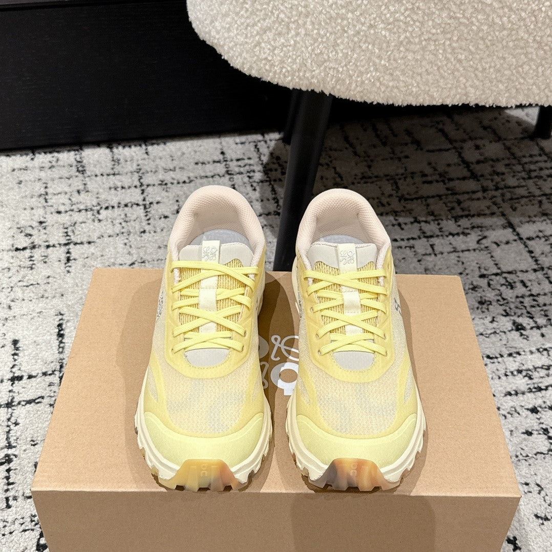Loewe Ballet Runner 2.0 Sneaker Yellow Mesh 500510