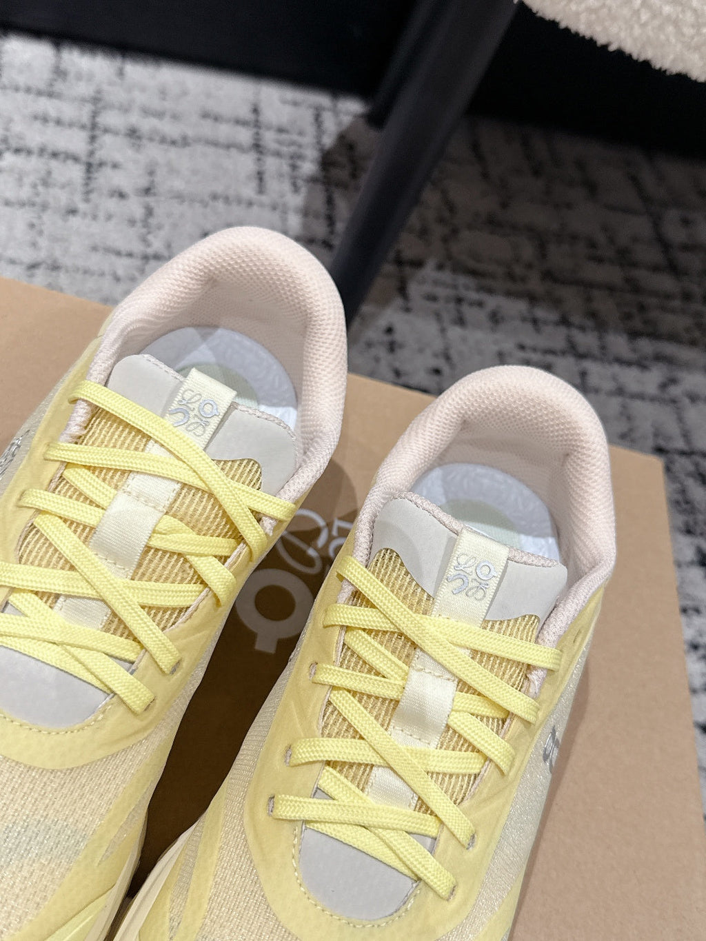 Loewe Ballet Runner 2.0 Sneaker Yellow Mesh 500510