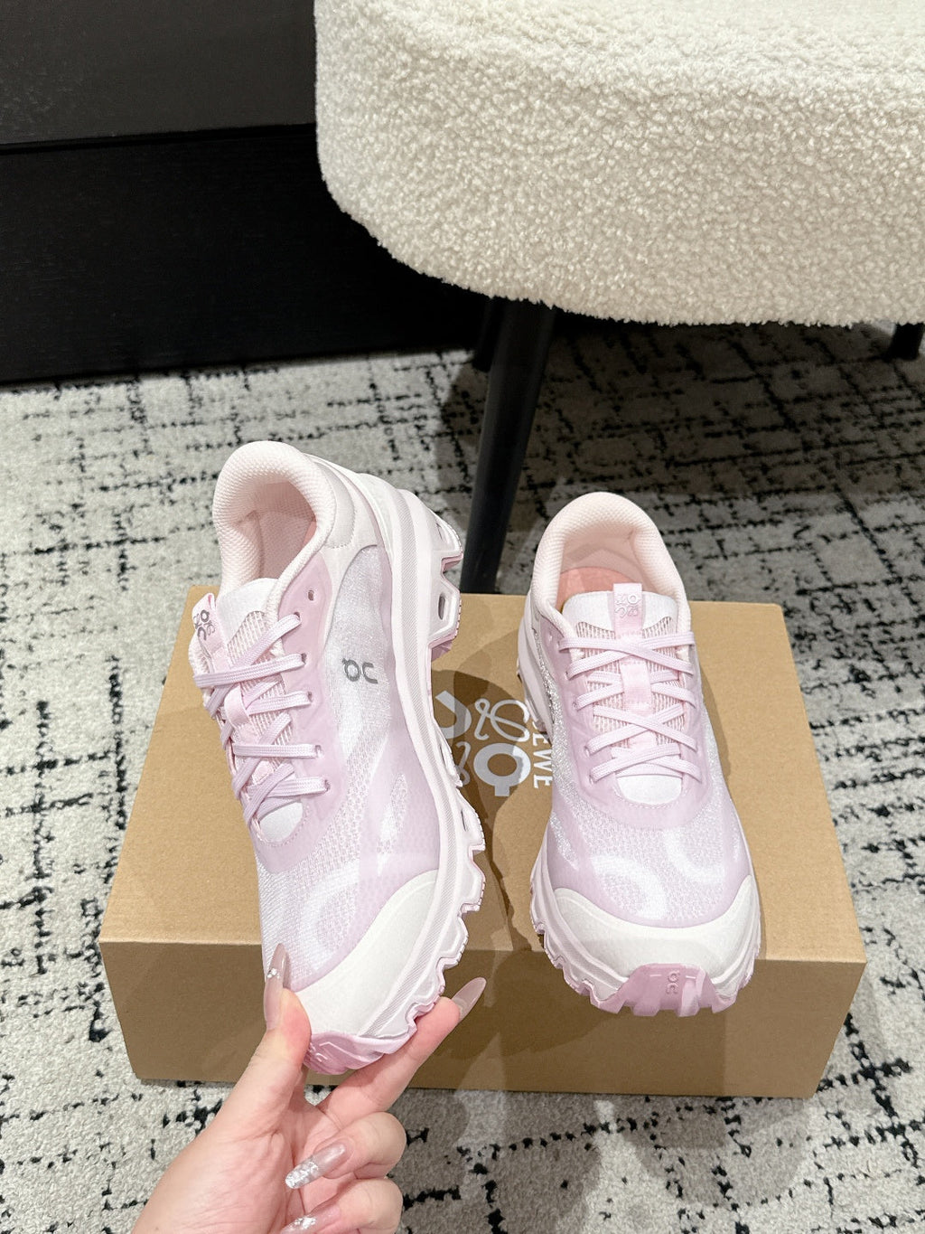 Loewe Ballet Runner 2.0 Sneaker Pink Mesh 500516