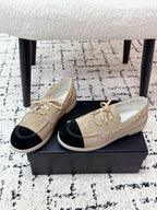 CC Cruise 25/26 Moccasins Black Light Taupe Suede