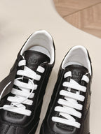 Prada 26ss German Training Black Leather 644228
