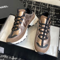 CC 25 Sneaker Pink Gold Suede Sheepskin 352725