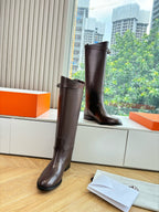 Hermes 2025 Boot Dark Brown Calfskin 506866