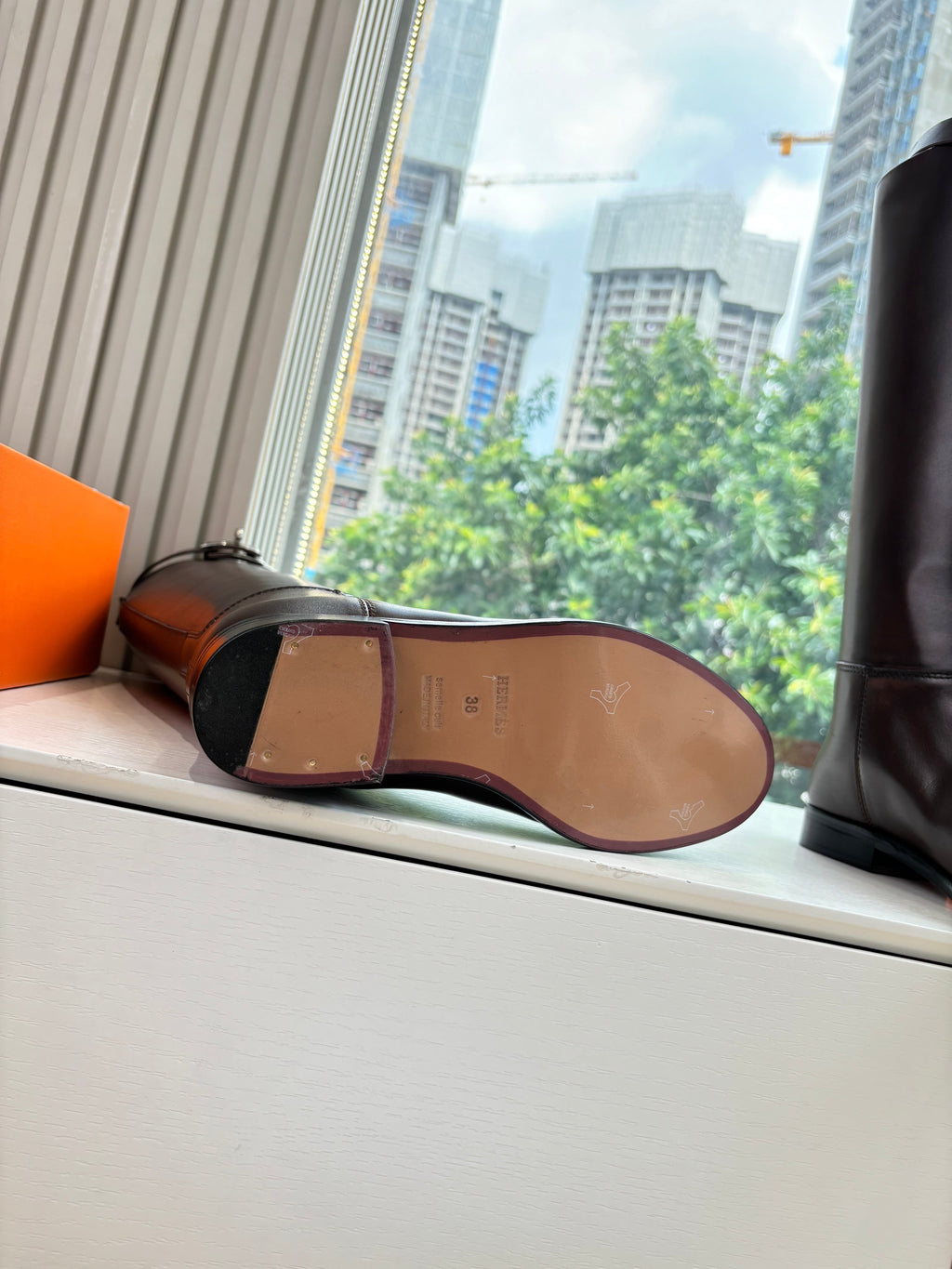 Hermes 2025 Boot Dark Brown Calfskin 506866