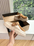 UGG PeakMod Mule Brown Beige Suede 525927