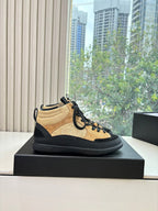 CC 25B Sneakers Brown Beige Black Suede 548915