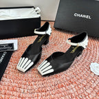 CC 26s Mary Jane Slingback Black Sheepskin 648193