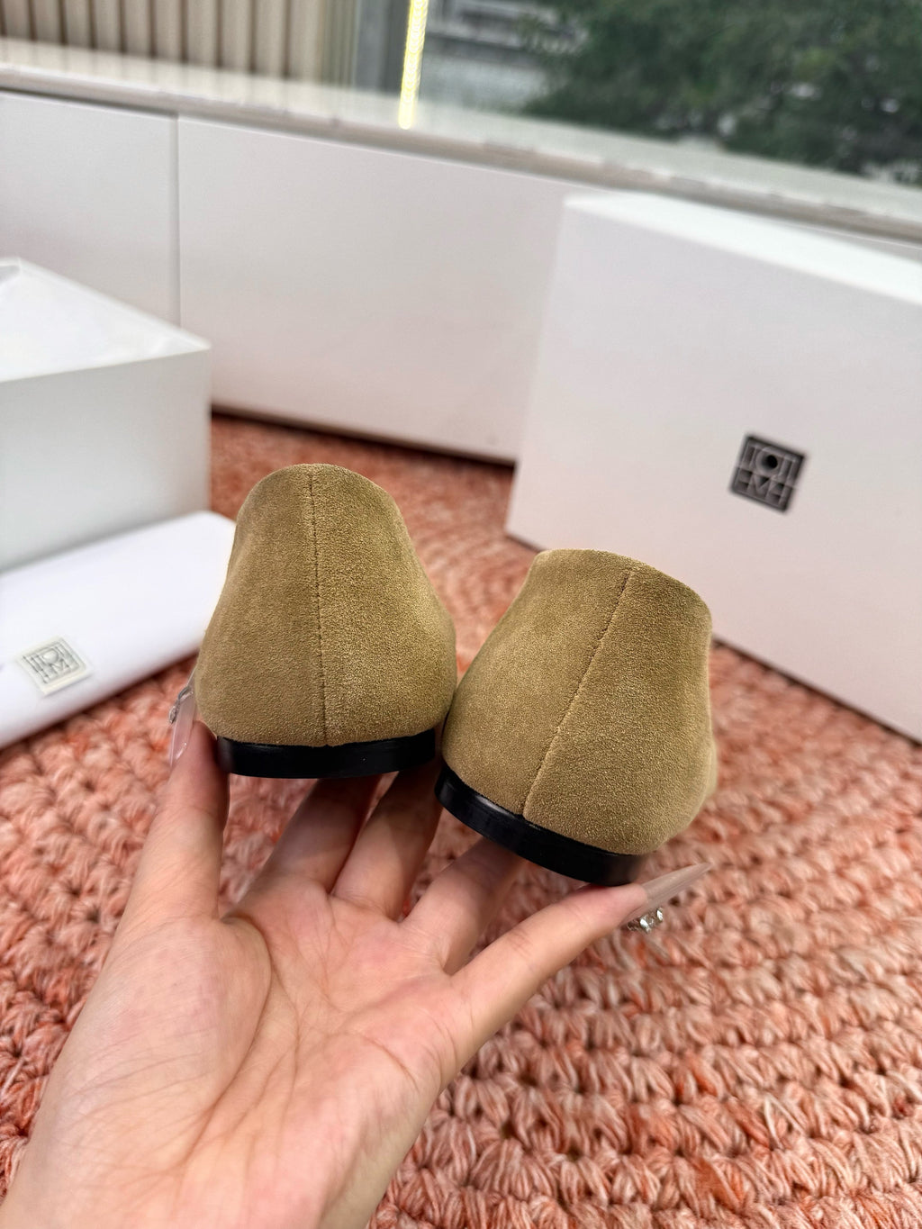 Totem Ballerinas Khahi Suede 760434