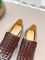 BV Ventura Loafer Loafer 4cm Brown Calfskin 613294