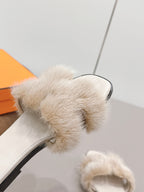 HM 25 Oran Cream Fur Leather 738412