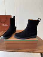 LP latest short boots black suede 388107
