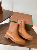 LP latest short boots brown calfskin 388108