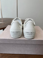 Jimmy Choo Sunny F Sneaker White Lace Leather