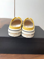 CC 26s Slip-On Platform Yellow Canvas 727467