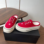 CC 26s Slip-On Platform Red Canvas 727469