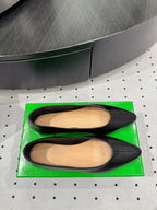 BV 26s Ballet Flats Black Calfskin