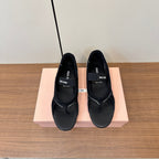 Miu Thong Sandals In Black Suede Mix Tech Fabric