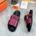 HM Men's Slide Pink Cowhide 616256