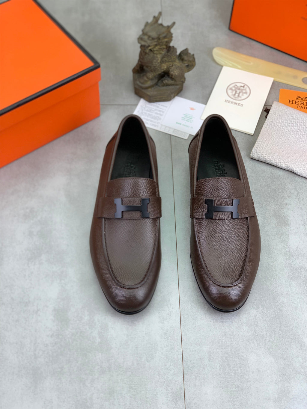 HM Men's Paris Loafer Dark Brown 711037