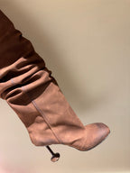 Loewe Toy Over Boots Brown Suede 524996