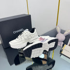 CC Sneaker White with Sticker Cowhide 238622