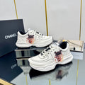 CC Sneaker White with Sticker Cowhide 238626