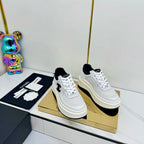 CC 25 Platform Sneaker White Cowhide 312954