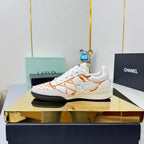CC 25 Trainers White & Brown Cowhide 413832