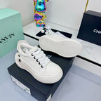 CC 25C Panda Sneakers White Sheepskin Mesh 413848