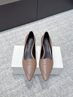 The Row Viv Kitten Pumps 3.5cm Light Brown Sheepskin 451300