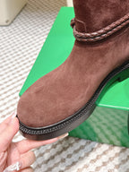 BV James Ankle Boot Brown Suede 548536